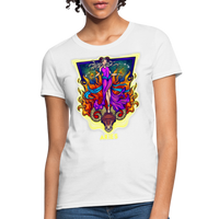 Thumbnail for Women's Cosmic Aries Design T-Shirt - white