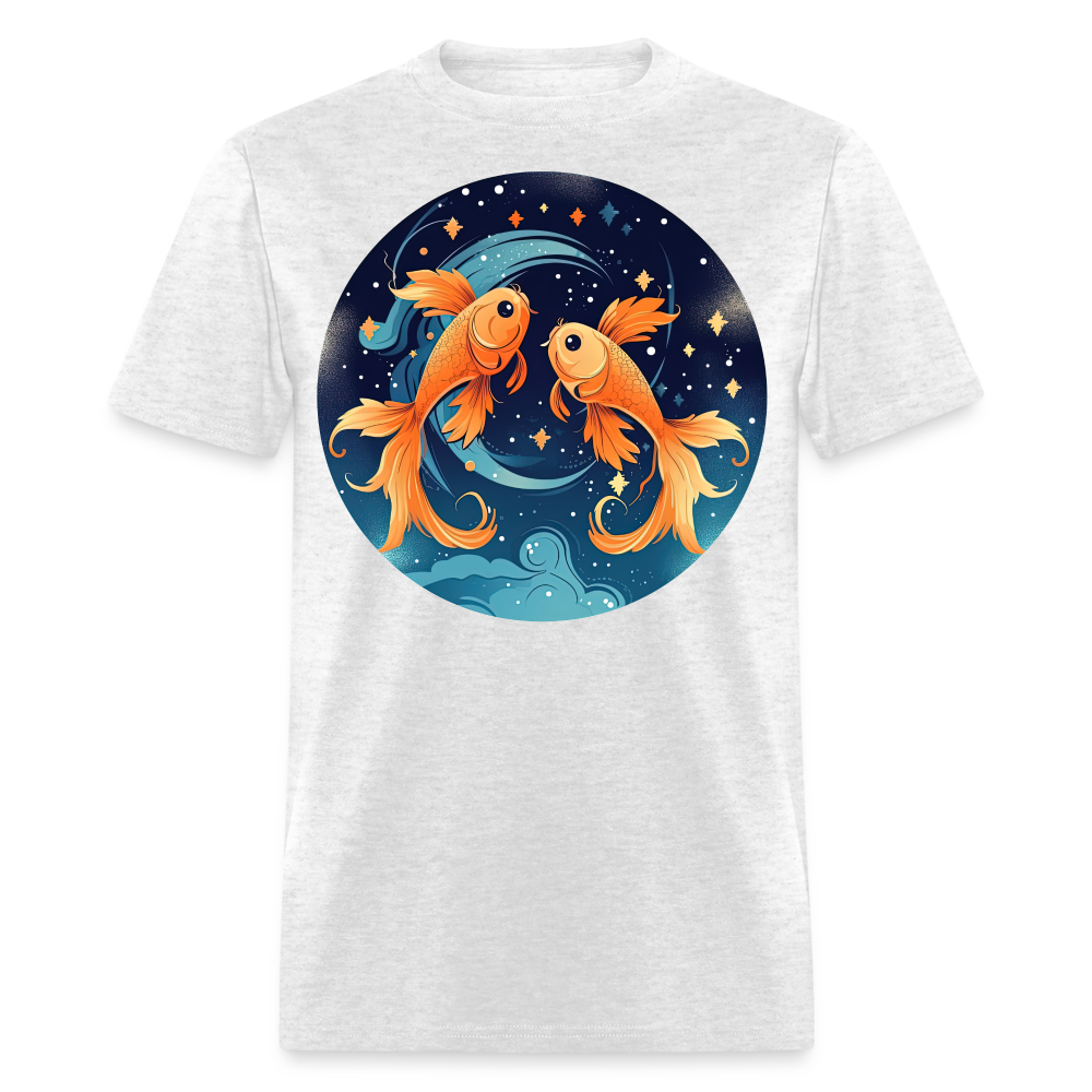 Men's Magic Pisces Classic T-Shirt - light heather gray