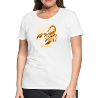 Thumbnail for Women’s Mosaic Scorpio Premium T-Shirt - white