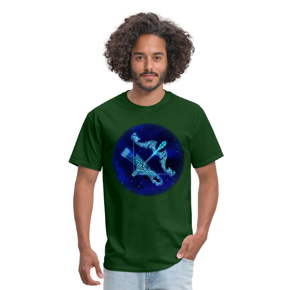 Men's Stellar Sagittarius Classic T-Shirt - forest green