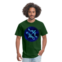 Thumbnail for Men's Stellar Sagittarius Classic T-Shirt - forest green