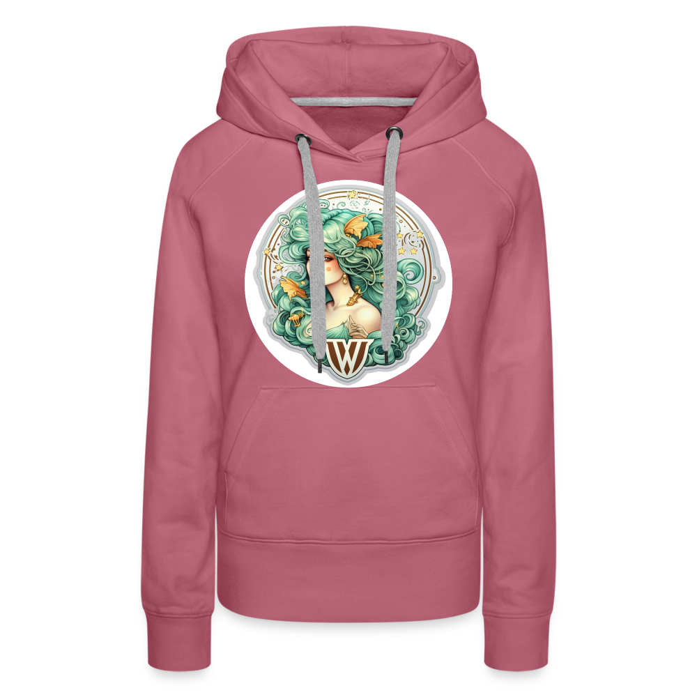 Women’s Symbol Virgo Premium Hoodie - mauve