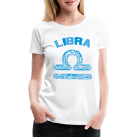 Thumbnail for Women's Power Words Libra Premium T-Shirt - white