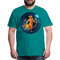 Thumbnail for Men's Mythical Sagittarius Premium T-Shirt - teal