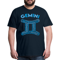 Thumbnail for Men's Power Words Gemini Premium T-Shirt - deep navy