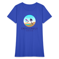 Thumbnail for Women's Dragonfly Oasis V.1 Capricorn T-Shirt - royal blue