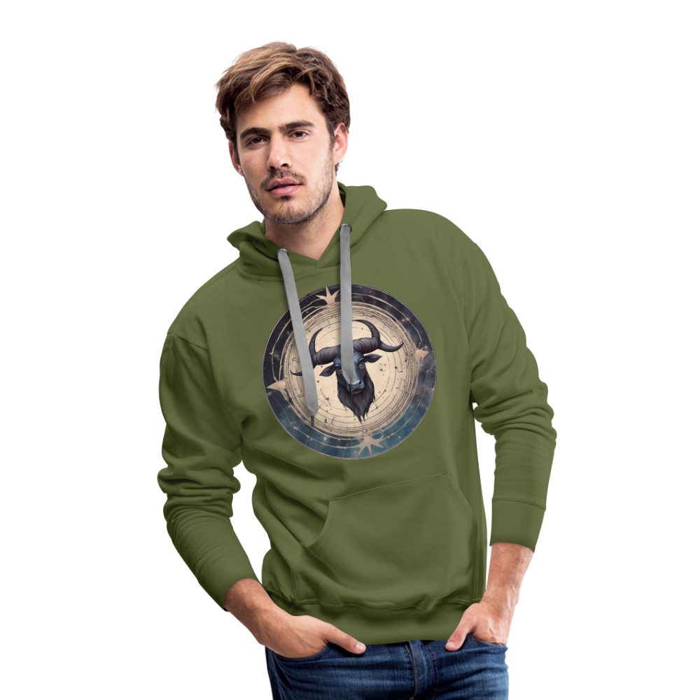 Men’s Mythical Taurus Premium Hoodie - olive green