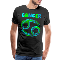 Thumbnail for Men's Power Words Cancer Premium T-Shirt - black