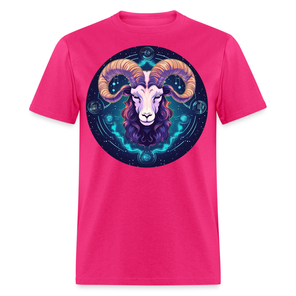 Men's Magic Capricorn Classic T-Shirt - fuchsia