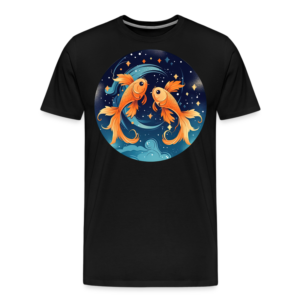 Men's Magic Pisces Premium T-Shirt - black