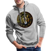 Thumbnail for Men’s Mythical Leo Premium Hoodie - heather grey