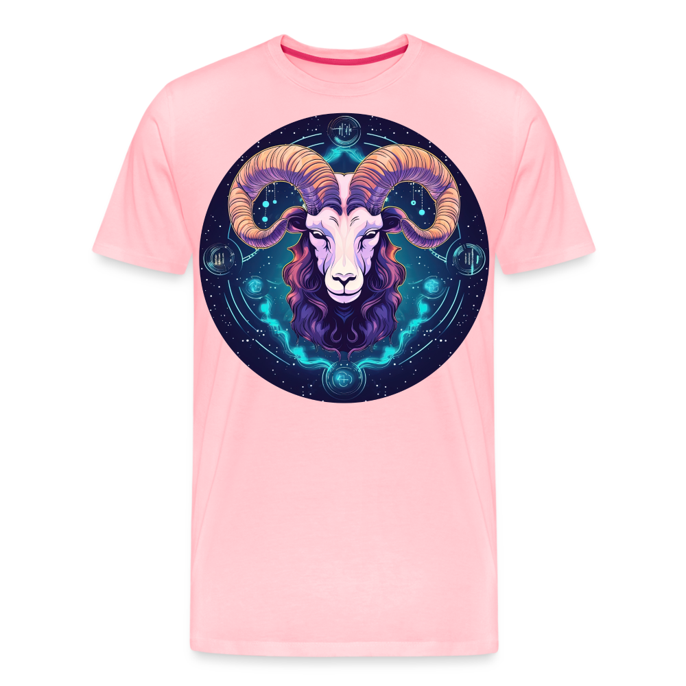 Men's Magic Capricorn Premium T-Shirt - pink