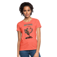 Thumbnail for Astral Sagittarius Women's T-Shirt - heather coral