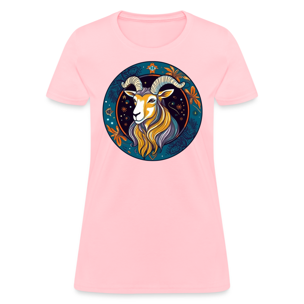 Women's Mythical Capricorn T-Shirt - pink