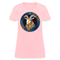 Thumbnail for Women's Mythical Capricorn T-Shirt - pink