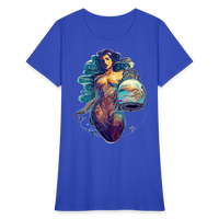 Thumbnail for Women's Mythical Aquarius T-Shirt - royal blue