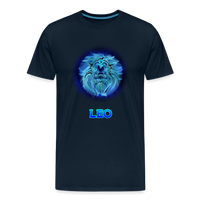 Thumbnail for Men's Leo Premium T-Shirt - deep navy