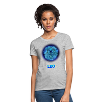 Thumbnail for Women's Stellar Leo T-Shirt - heather gray