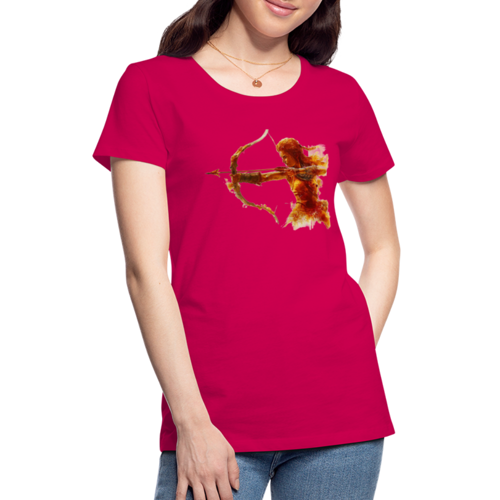 Women’s Mythical Sagittarius Premium T-Shirt - dark pink