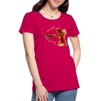 Thumbnail for Women’s Mythical Sagittarius Premium T-Shirt - dark pink