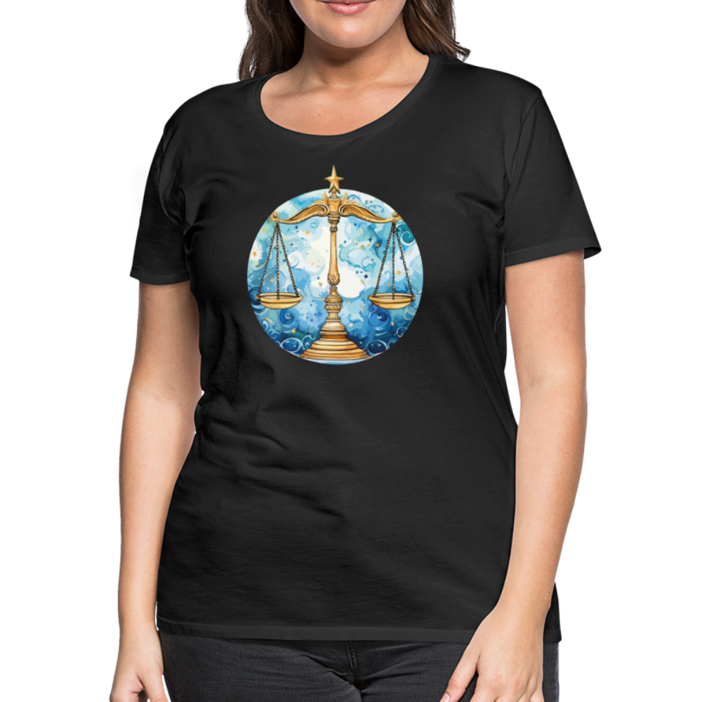 Women’sMythical Libra Premium T-Shirt - black