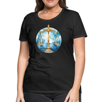 Thumbnail for Women’sMythical Libra Premium T-Shirt - black