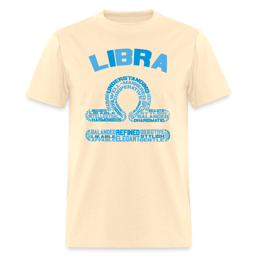 Men's Power Words Libra Classic T-Shirt - natural