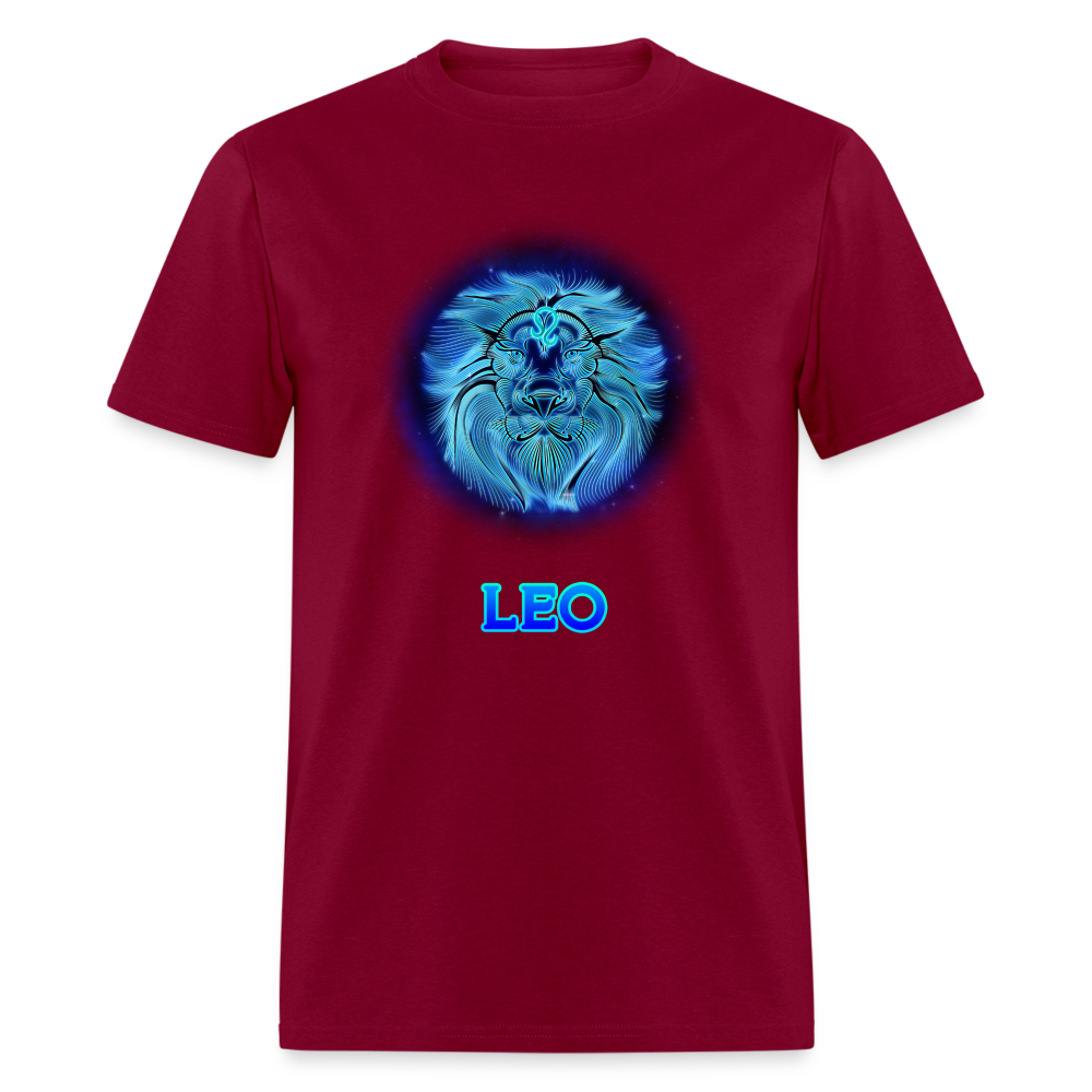 Men's Stellar Leo Classic T-Shirt - burgundy