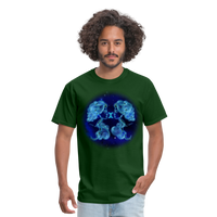 Thumbnail for Men's Stellar Gemini Classic T-Shirt - forest green