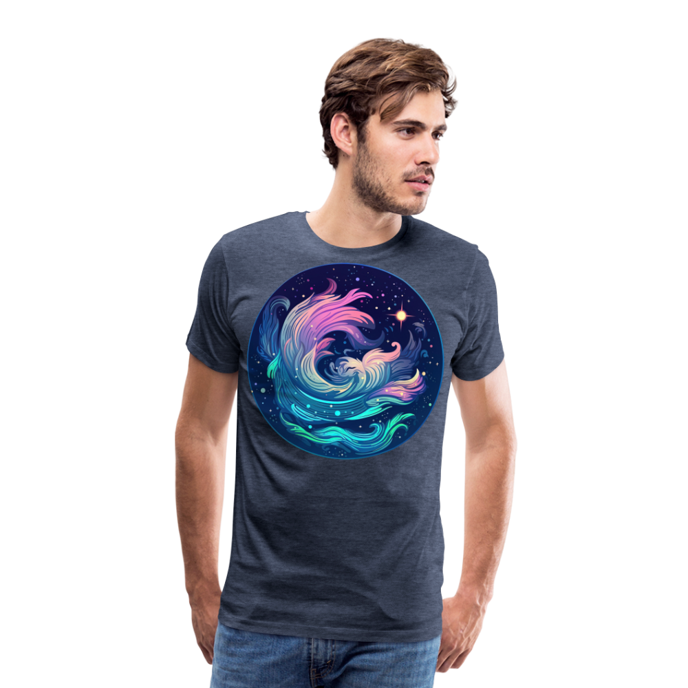 Men's Magic Aquarius Premium T-Shirt - heather blue