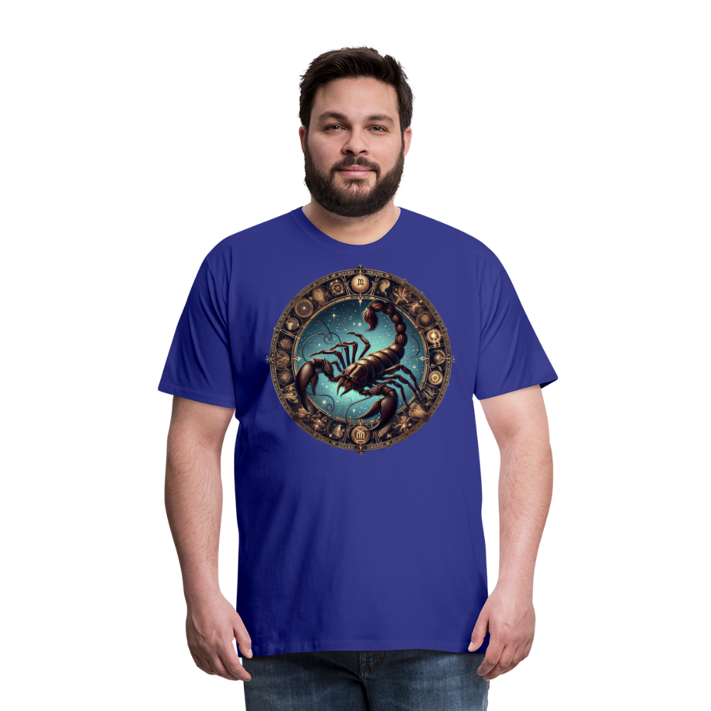 Men's Mythical Scorpio Premium T-Shirt - royal blue