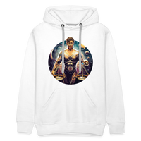 Thumbnail for Men’s Mythical Libra Premium Hoodie - white