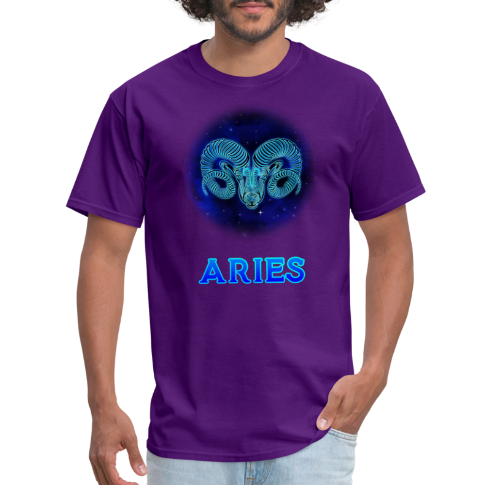 Men's Stellar Aries Classic T-Shirt - purple