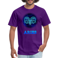 Thumbnail for Men's Stellar Aries Classic T-Shirt - purple