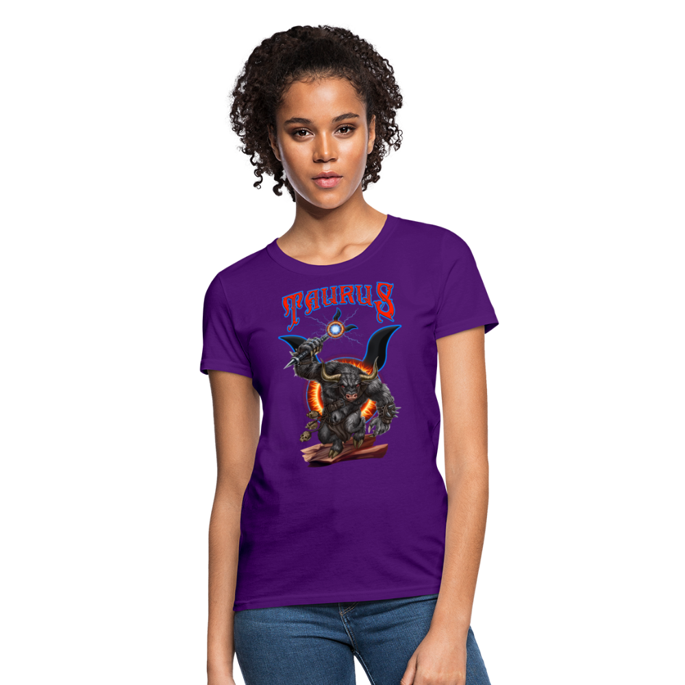 Women's Astral Taurus T-Shirt - purple