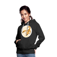 Thumbnail for Women’s Mosaic Scorpio Premium Hoodie - black