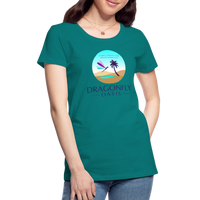 Thumbnail for Women's Dragonfly Oasis V.1 Premium T-Shirt - teal