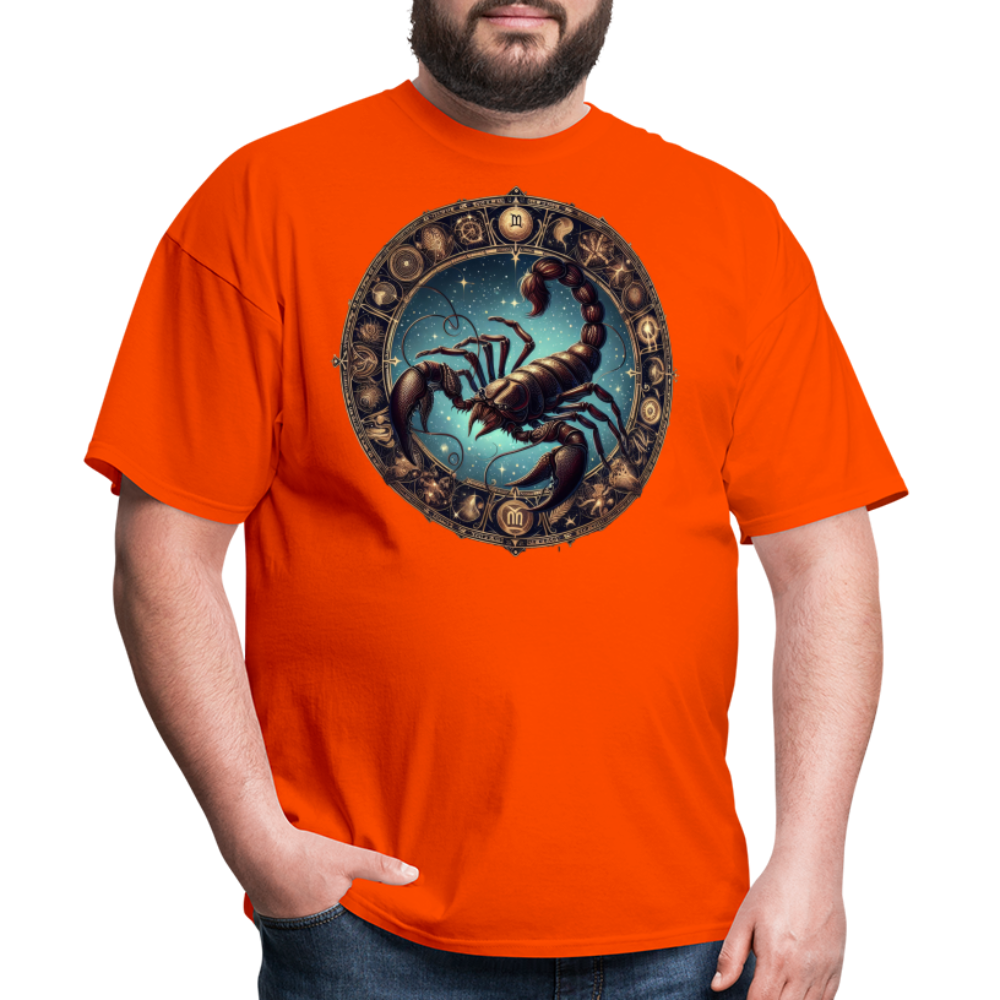 Men's Mythical Scorpio Classic T-Shirt - orange