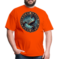 Thumbnail for Men's Mythical Scorpio Classic T-Shirt - orange