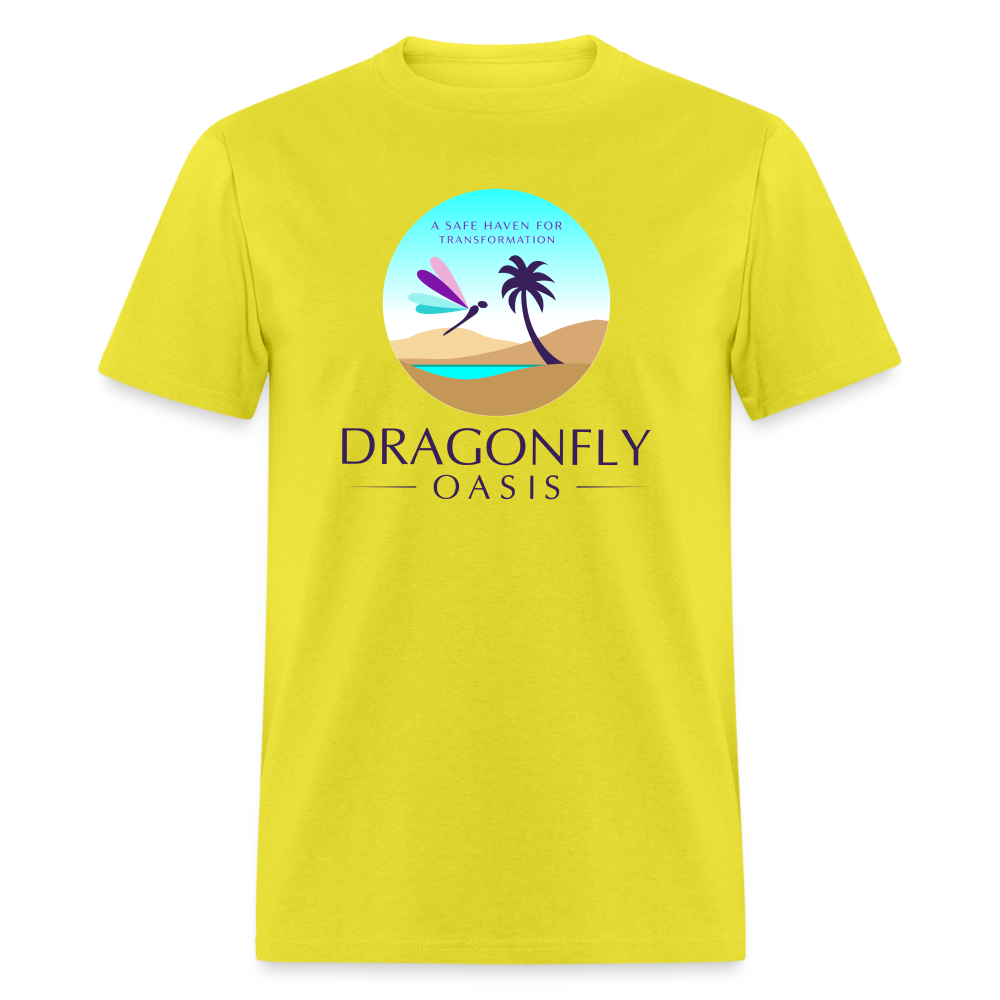 Men's Dragonfly Classic T-Shirt - yellow