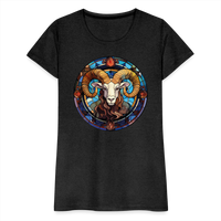 Thumbnail for Women’s Mosaic Aries Premium T-Shirt - charcoal grey