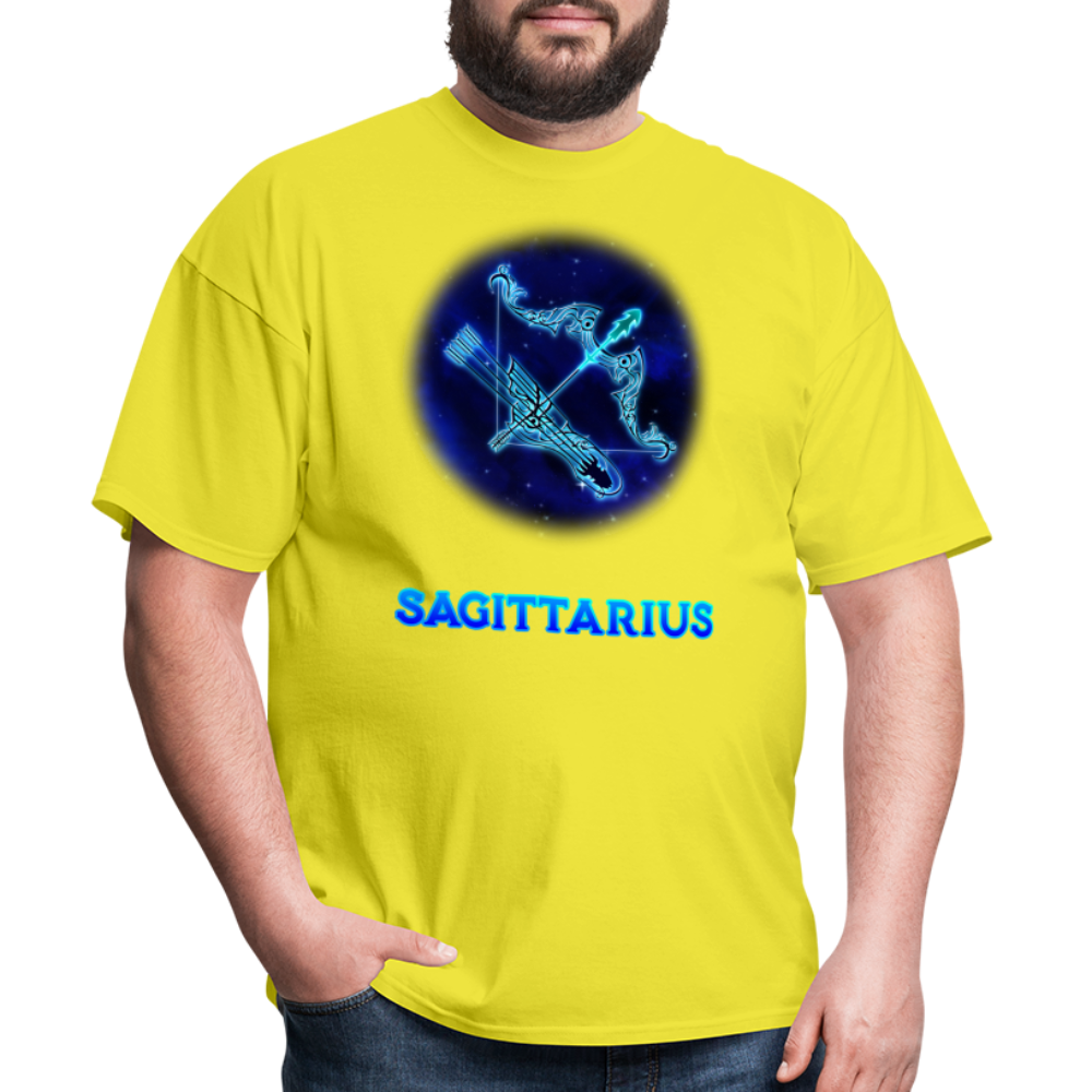 Men's Stellar Sagittarius Classic T-Shirt - yellow