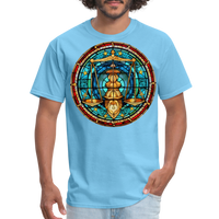 Thumbnail for Men's Mosaic Libra Classic T-Shirt - aquatic blue