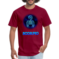 Thumbnail for Men's Stellar Scorpio Classic T-Shirt - burgundy