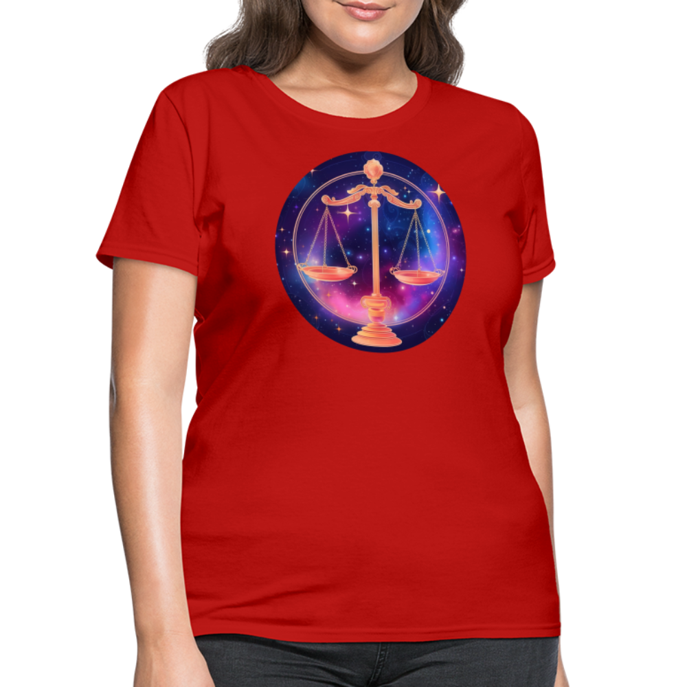 Women's Magic Libra T-Shirt - red