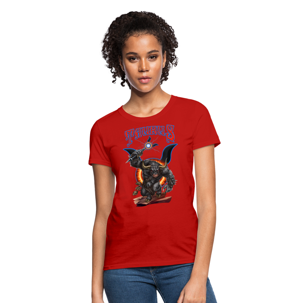 Women's Astral Taurus T-Shirt - red