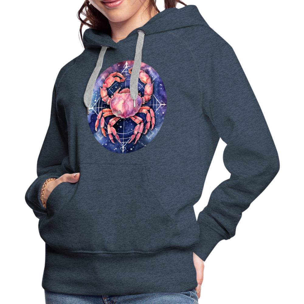 Women’s Mythical Cancer Premium Hoodie - heather denim