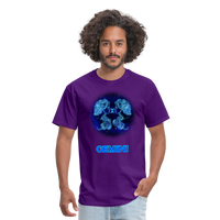 Thumbnail for Men's Stellar Gemini Classic T-Shirt - purple