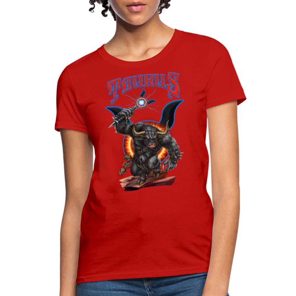 Women's Astral Taurus T-Shirt - red