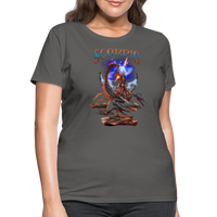 Thumbnail for Women's Astral Scorpio T-Shirt - charcoal